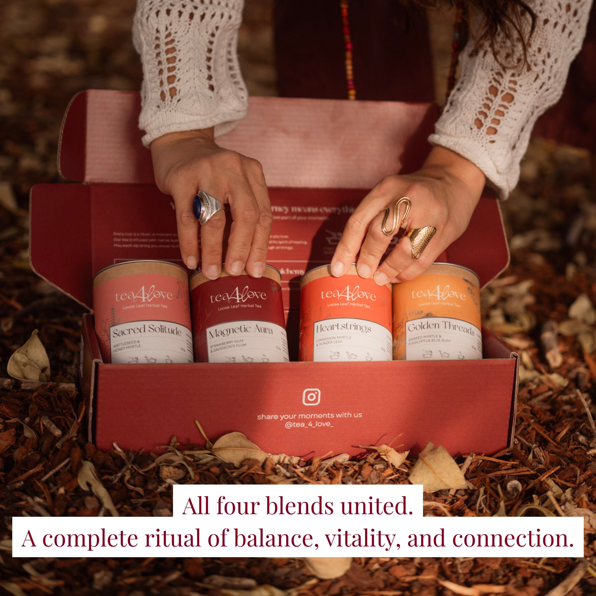 Ultimate Ritual Of Love Gift Set | Herbal Tea Gift Box Australia – Tea ...